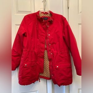 Lands End Squall insulated jacket.  Size ladies petite large. No hood